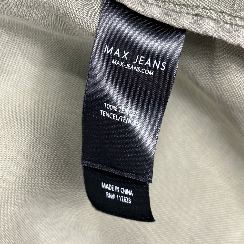 Max Jeans Open Front Vest Size Large - Picture 7 of 7